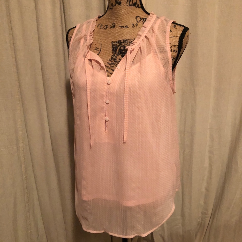Liz Claiborne sleeveless blouse with camisole
